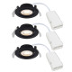 Spot encastré - MONOLO - Matière plastique - Noir - LED Module Incl. NORDLUX 2510310103