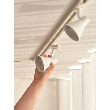 Luminaire sur rail - EIK - Métal - Blanc - GU10 NORDLUX 2510389901 