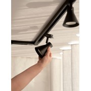 Luminaire sur rail - EIK - Métal - Noir - GU10 NORDLUX 2510389903 