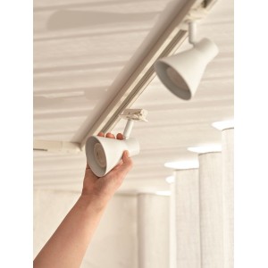Luminaire sur rail - EIK - Aluminium - Blanc - GU10 NORDLUX 2510399901 