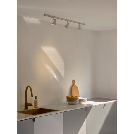 Luminaire sur rail - EIK - Aluminium - Blanc - GU10 NORDLUX 2510399901 