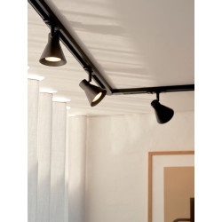 Luminaire sur rail - EIK - Aluminium - Noir - GU10 NORDLUX 2510399903 