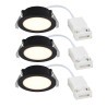 Spot encastré - OLEA - Matière plastique - Noir - LED Module Incl. NORDLUX 2510400103 