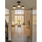 Plafonnier - CONTINA -  Métal - Noir - G9 NORDLUX 2512096003 