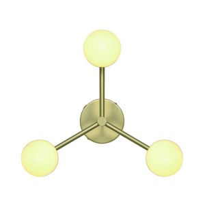 Plafonnier - CONTINA -  Métal - Laiton brossé - G9 NORDLUX 2512096035 