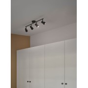 Plafonnier - BOSTON -  Métal - Noir - GU10 NORDLUX 2512380103 