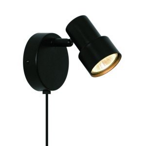 Applique murale - BOSTON -  Métal - Noir - GU10 NORDLUX 2512391003 