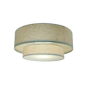 Plafonnier - MALODIN -  Textile - Beige - E27 NORDLUX 2512436009 