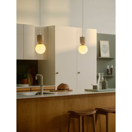 Suspension - SADIE - Céramique - Marron clair - E14 NORDLUX 2512603018 