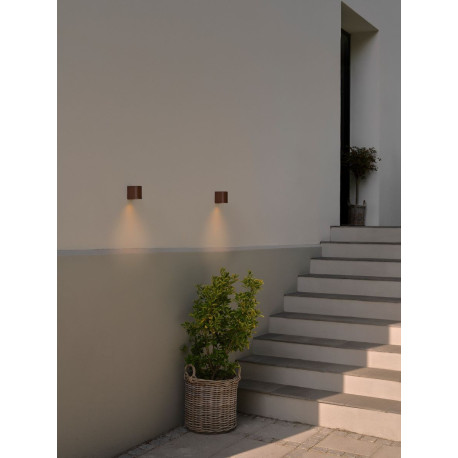 Applique murale - DION - Aluminium - Rouille - GU10 NORDLUX 2518001009 