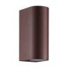 Applique murale - DION - Aluminium - Rouille - GU10 NORDLUX 2518021009 