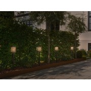 Potelet - COUPAR SOLAR - Aluminium - Noir - LED Module Incl. NORDLUX 2518228003 