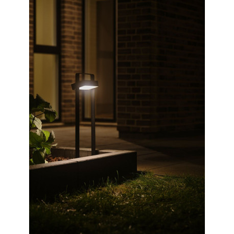 Potelet - SAULIO - Aluminium - Noir - LED Module Incl. NORDLUX 2518268003 