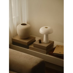 Lampe à poser - GLOSSY - Marbre - Blanc - E14 DESIGN FOR THE PEOPLE 2520015001 