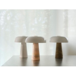 Lampe à poser - GLOSSY - Marbre - Blanc - E14 DESIGN FOR THE PEOPLE 2520015001 