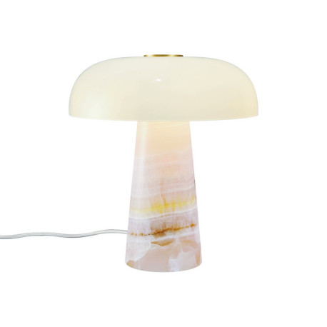 Lampe à poser - GLOSSY - Marbre - Rose - E14 DESIGN FOR THE PEOPLE 2520015057 