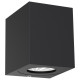 Applique murale - CANTO - Aluminium - Seaside noir - LED Module Incl. NORDLUX 49711203