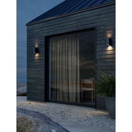 Applique murale - CANTO - Aluminium - Seaside noir -  GU10 NORDLUX 49731203 