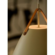 Suspension - STRAP - Métal - Sablé - E27 DESIGN FOR THE PEOPLE 84343008 