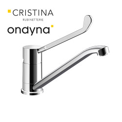 Évier clinic chrome - CRISTINA ONDYNA PC52151 