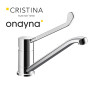 Mélangeur évier clinic chrome - CRISTINA ONDYNA PC52151