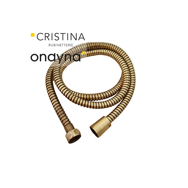 Flexible laiton ecrou six pan retro ff1/2" 150cm vx bronze - CRISTINA ONDYNA PD05293 