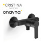 Mitigeur douche prime c 2 black mat - CRISTINA ONDYNA PE40113