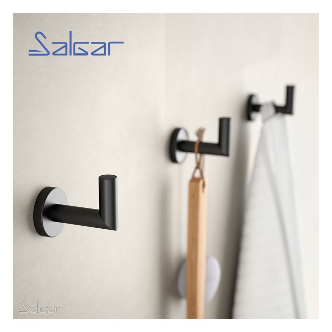 Patère LISSY BLACK - SALGAR 82197 