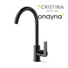 Mitigeur evier prime bec haut c 3 black - CRISTINA ONDYNA PE52213