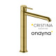 Lavabo mitigeur haut avec vidage up&down phi or brosse - CRISTINA ONDYNA PH22296P