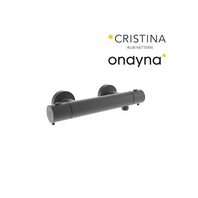 Douche phi thermostatique blackmat - CRISTINA ONDYNA PH45113 