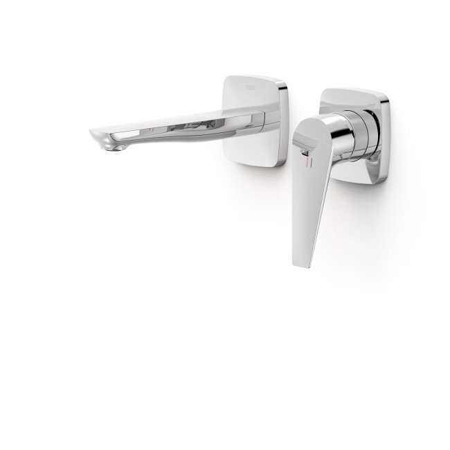 Façade mitigeur lavabo Chrome - TRES 21830023 