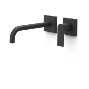 Façade mitigeur lavabo Noir mat - TRES 20030022NM 