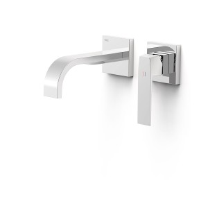 Façade mitigeur lavabo Chrome - TRES 20230023 