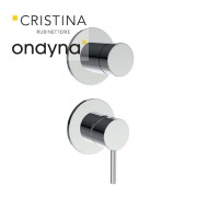 Mitigeur douche phi 2 sorties instal. verticale chrome - CRISTINA ONDYNA PH66251 