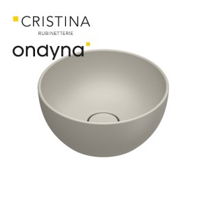 Vasque a poser tonalita diam 32 Sable - CRISTINA ONDYNA SF32SA 