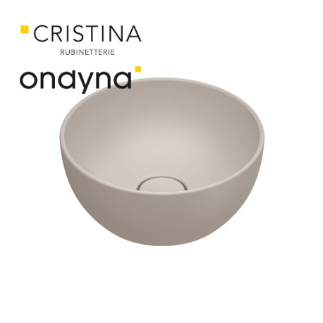 Vasque a poser tonalita diam 32 Soie - CRISTINA ONDYNA SF32SE 