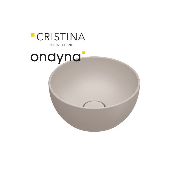 Vasque a poser tonalita diam 32 Soie - CRISTINA ONDYNA SF32SE 
