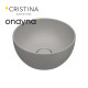 Vasque a poser tonalita diam 32 Taupe - CRISTINA ONDYNA SF32TO