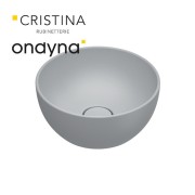 Vasque a poser tonalita diam 42*16 Ciment - CRISTINA ONDYNA SF4223 