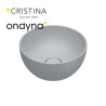 Vasque a poser tonalita diam 42*16 Ciment - CRISTINA ONDYNA SF4223