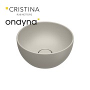 Vasque a poser tonalita diam 42*16 Sable - CRISTINA ONDYNA SF4229 