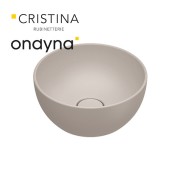 Vasque a poser tonalita diam 42*16 Soie - CRISTINA ONDYNA SF4231 