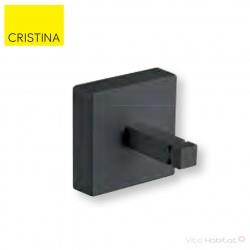 Porte-peignoir Quadri BLACKMAT - CRISTINA ONDYNA QU24113