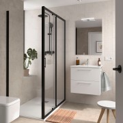 Ensemble Salle De Bains Silane 60 2 Tiroirs White Satin - SALGAR 113582 