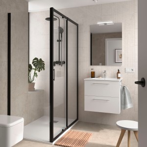 Ensemble Salle De Bains Silane 60 2 Tiroirs White Satin - SALGAR 113582 