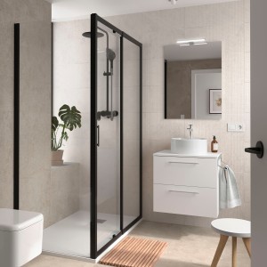 Ensemble Salle De Bains Silane 60 2 Tiroirs White Satin - SALGAR 113598 