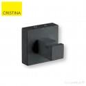 Porte-peignoir Quadri BLACKMAT - CRISTINA ONDYNA QU24613