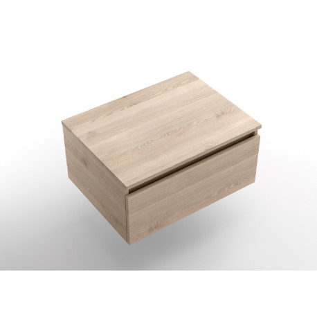 Coquette de salle de bain 100cm 1 tiroir Chêne naturel Domus - SALGAR 113915