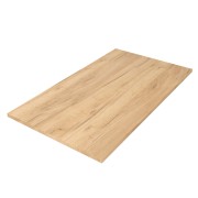 Plan De Toilette Sans Usinage Chêne Africain 700 X 16 X 460 Mm - SALGAR 96842 